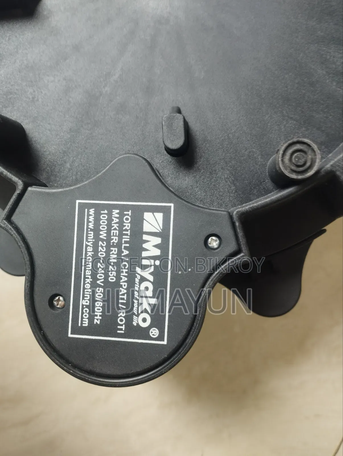 Miyako Roti Maker (RM 250)