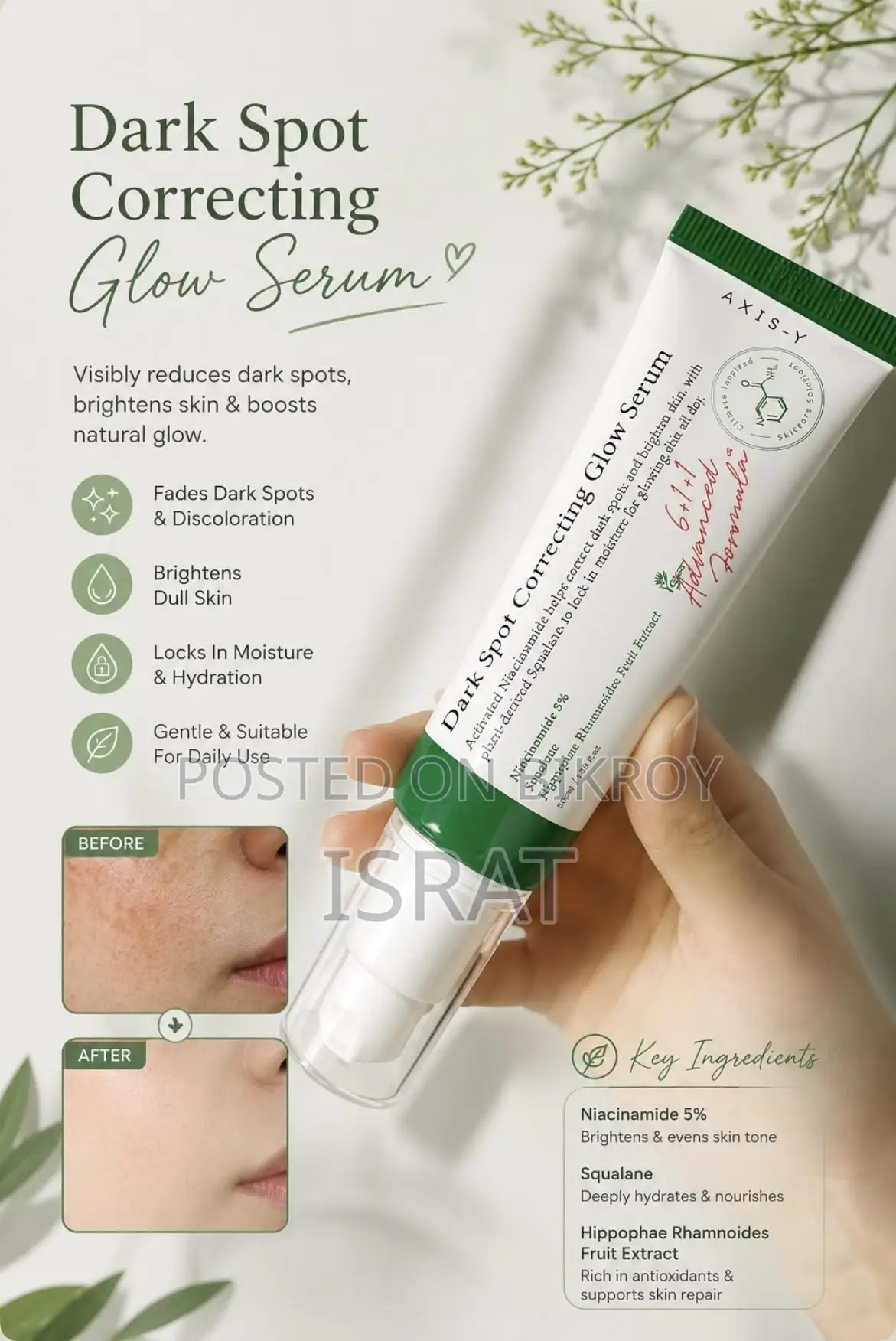 AXIS-Y Dark Spot Correcting Glow Serum (50ml)