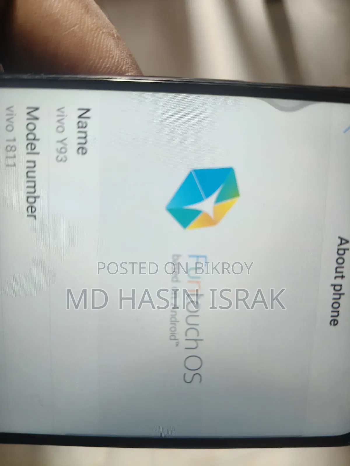 Vivo Y93 32 GB Black