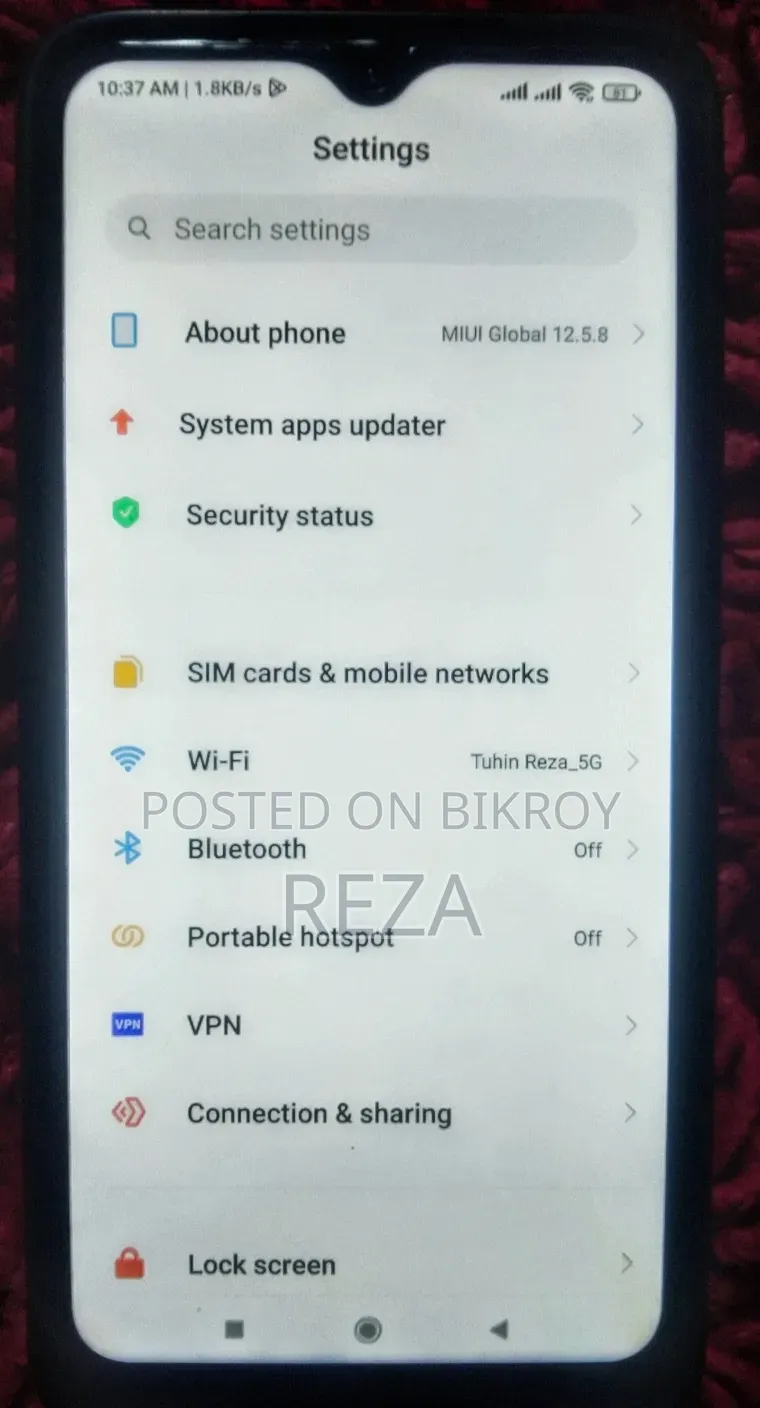 Xiaomi Redmi Note 8 64 GB Black