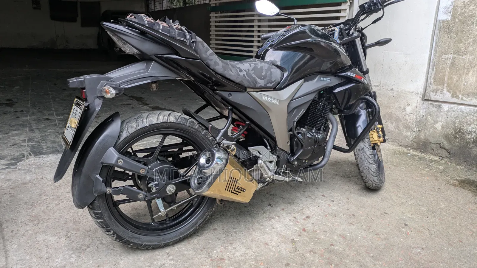 Suzuki Gixxer 2022 Black