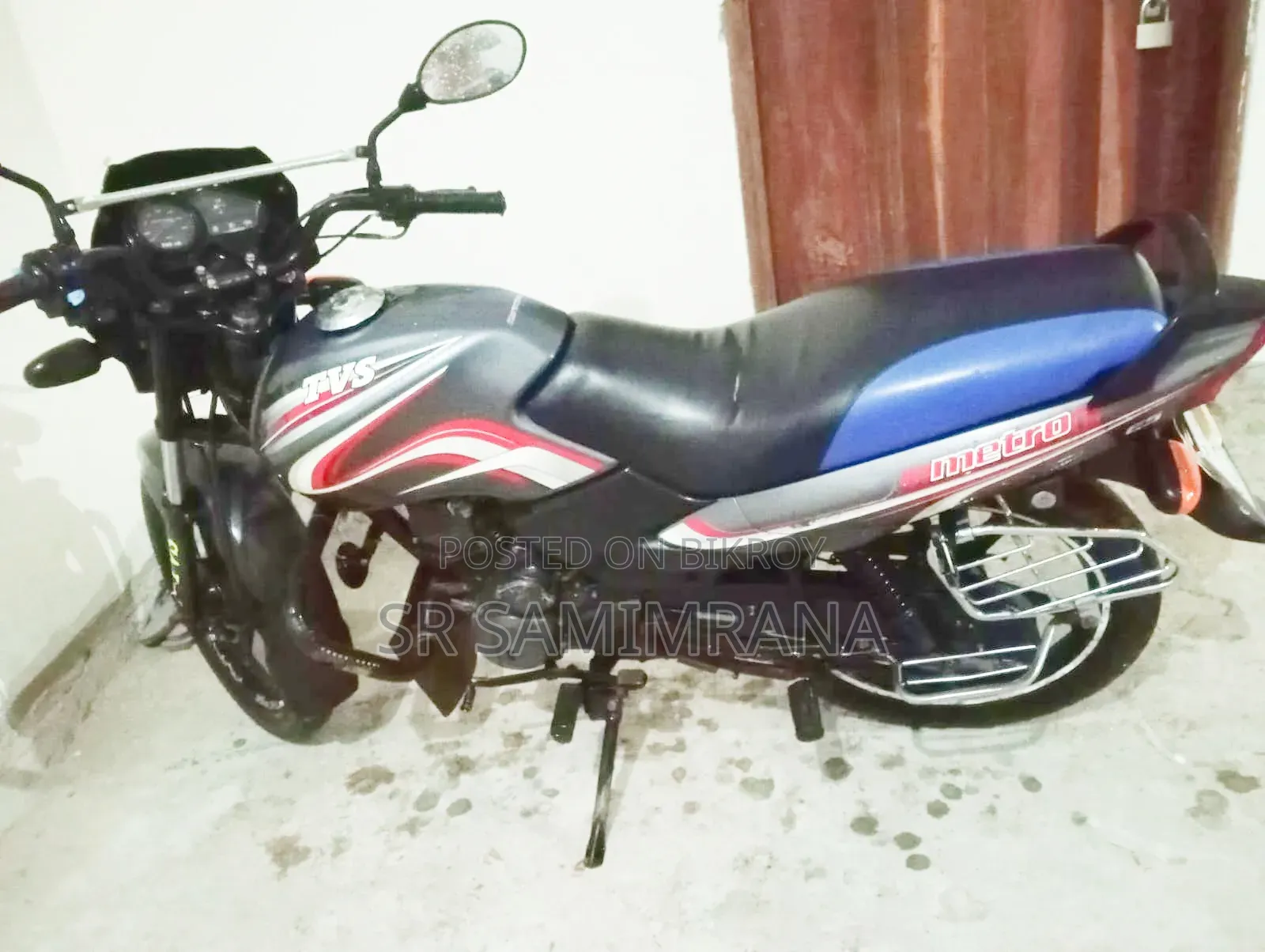 TVS Metro 2018 Silver