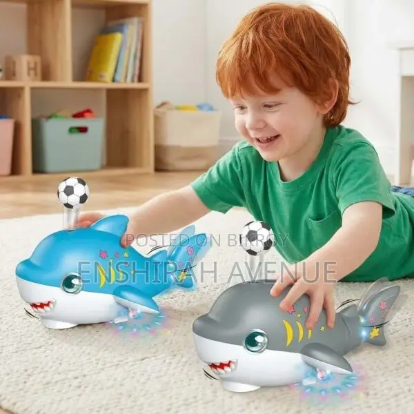 Shark Concert Blowing Ball Toy