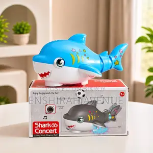 Shark Concert Blowing Ball Toy