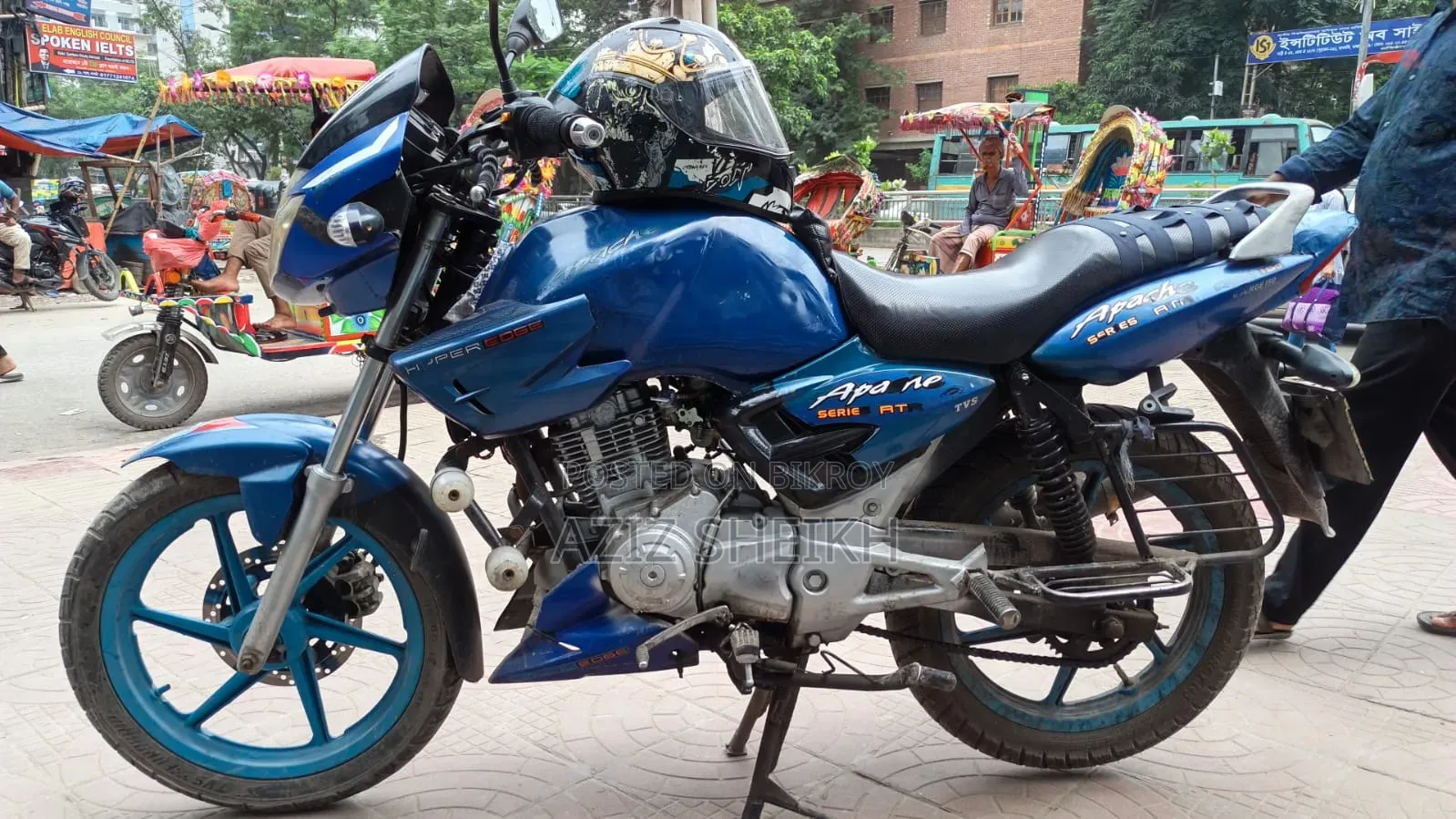 TVS Apache RTR 160 2V 2008 Blue