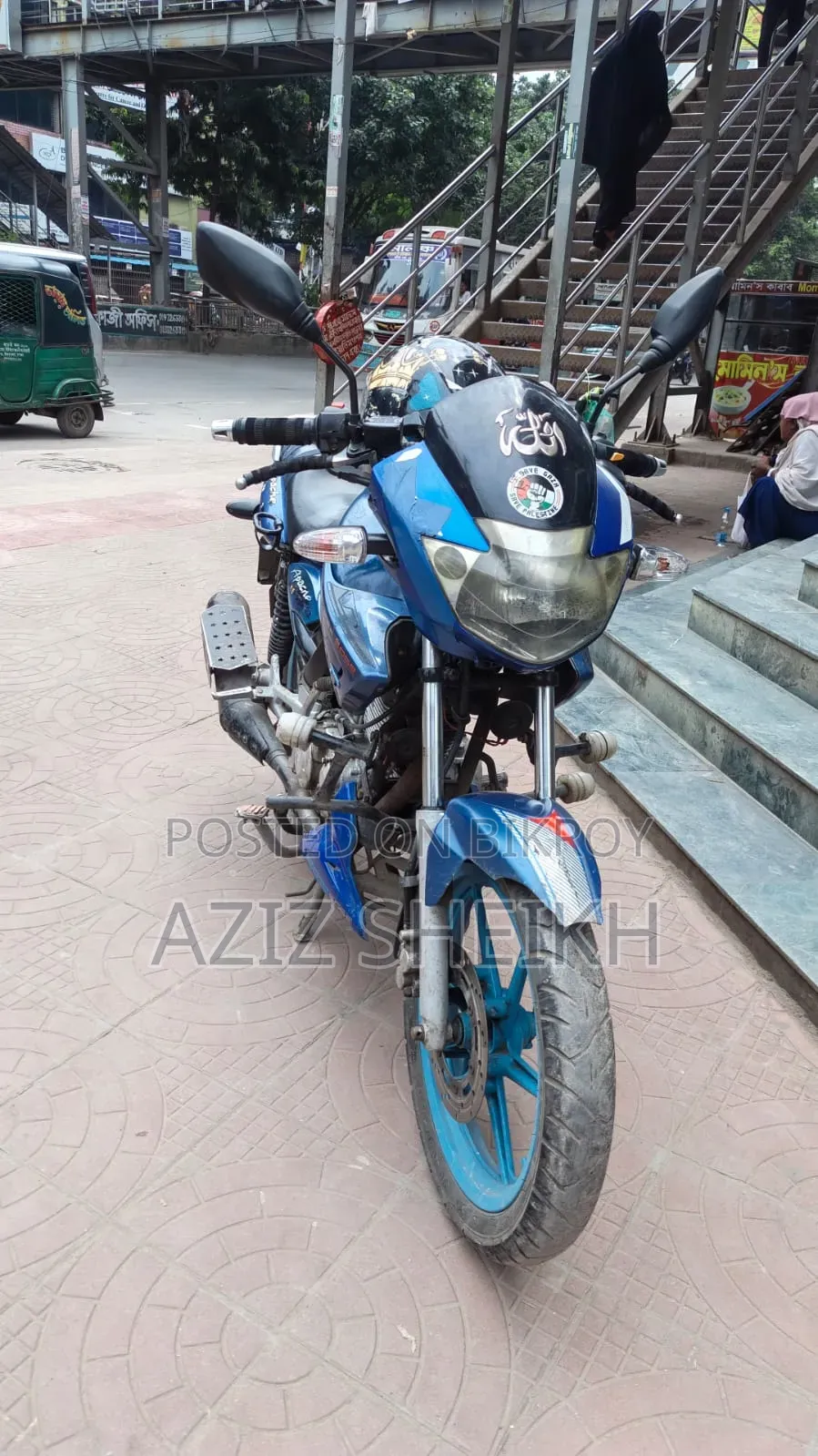 TVS Apache RTR 160 2V 2008 Blue