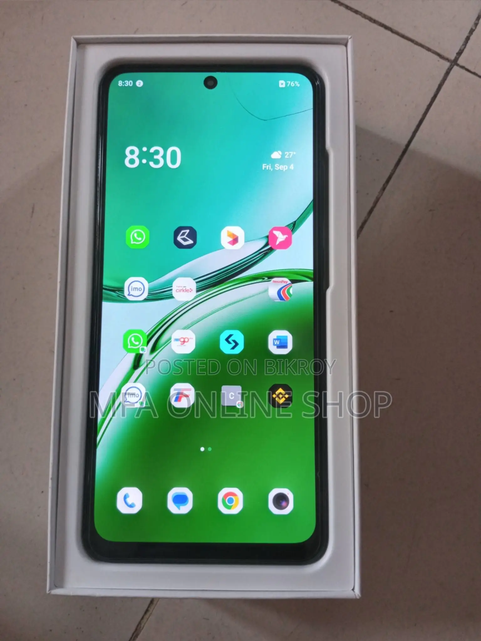 Oppo Reno12 F 256 GB Blue
