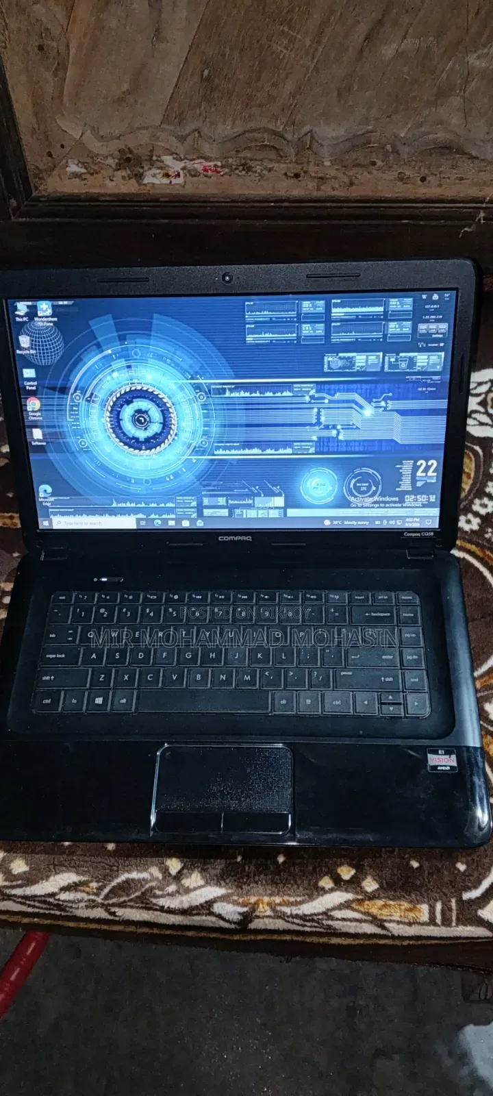Laptop 4GB AMD SSD 128GB
