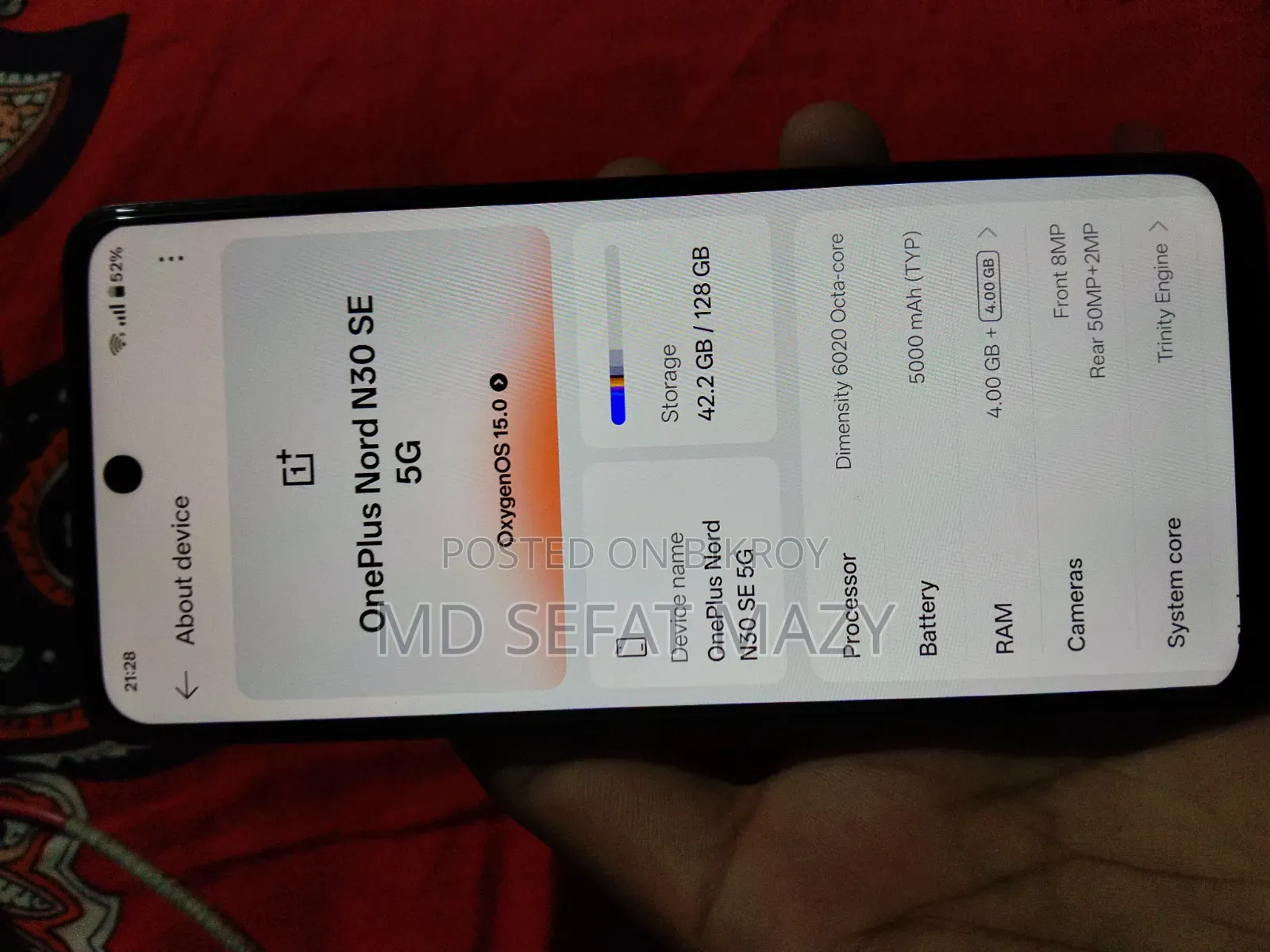 OnePlus Nord N30 SE 128 GB Black