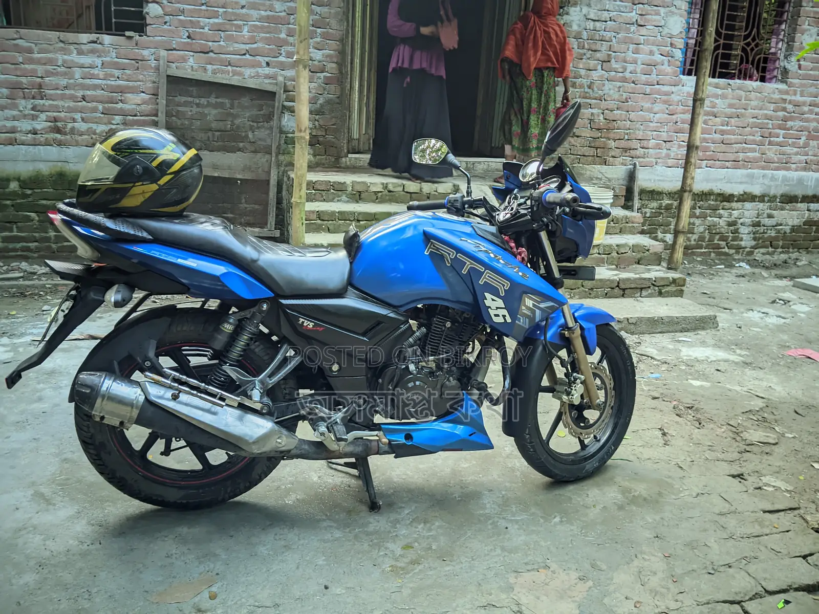 TVS Apache RTR 160 2V 2022 Blue