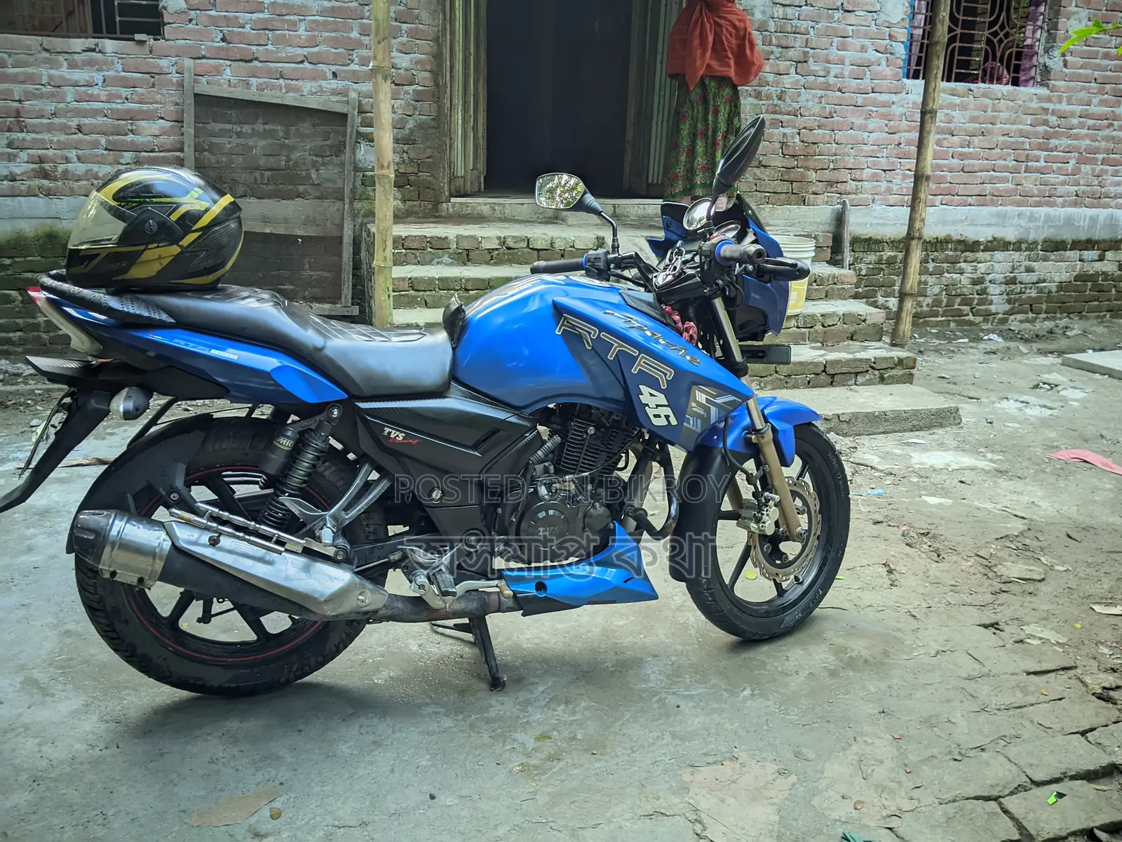 TVS Apache RTR 160 2V 2022 Blue