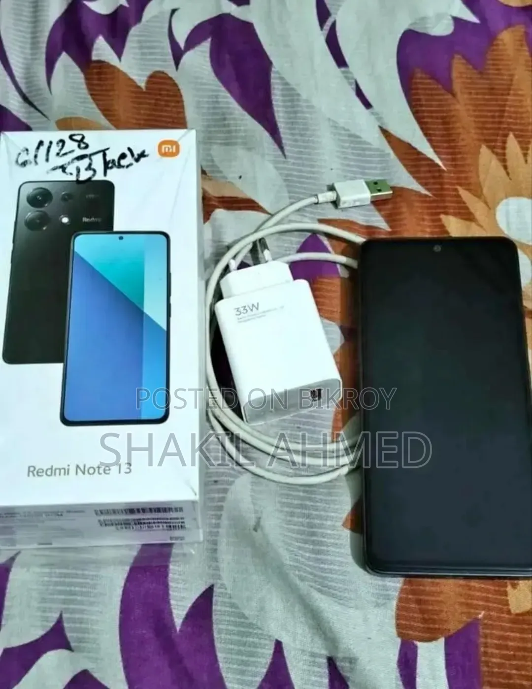 New Xiaomi Redmi Note 13 128 GB Blue