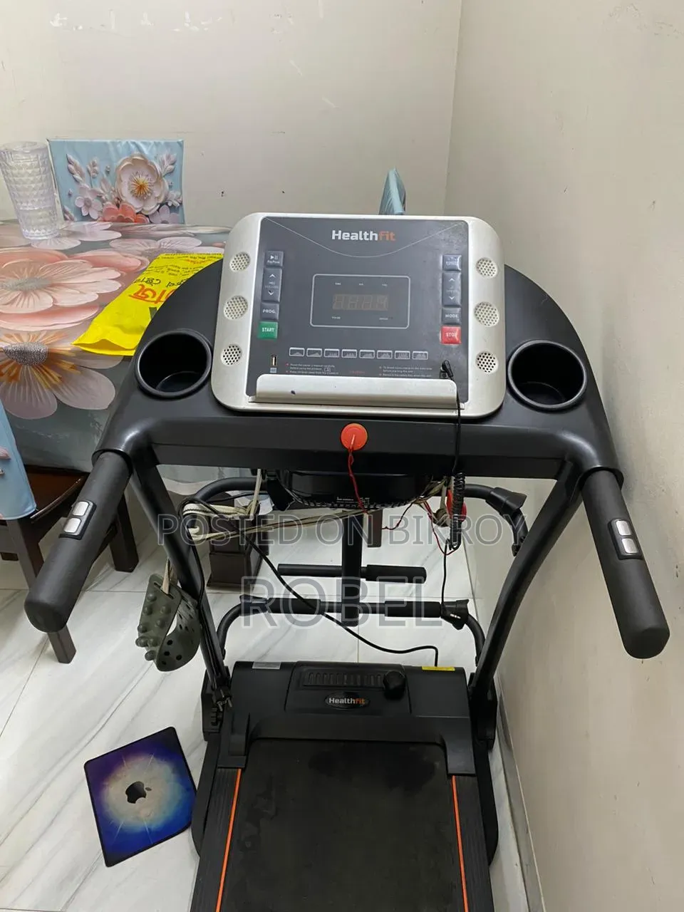 HealthFit Electric Treadmill With Massager for Sale