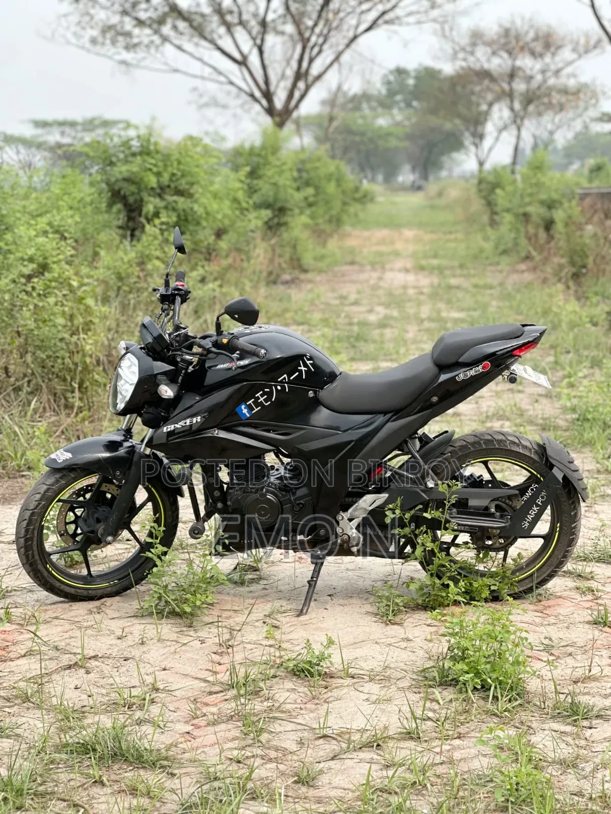 Suzuki Gixxer 2023 Black
