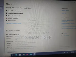 Laptop HP EliteBook 840 G8 8GB Intel Core i5 HDD 128GB
