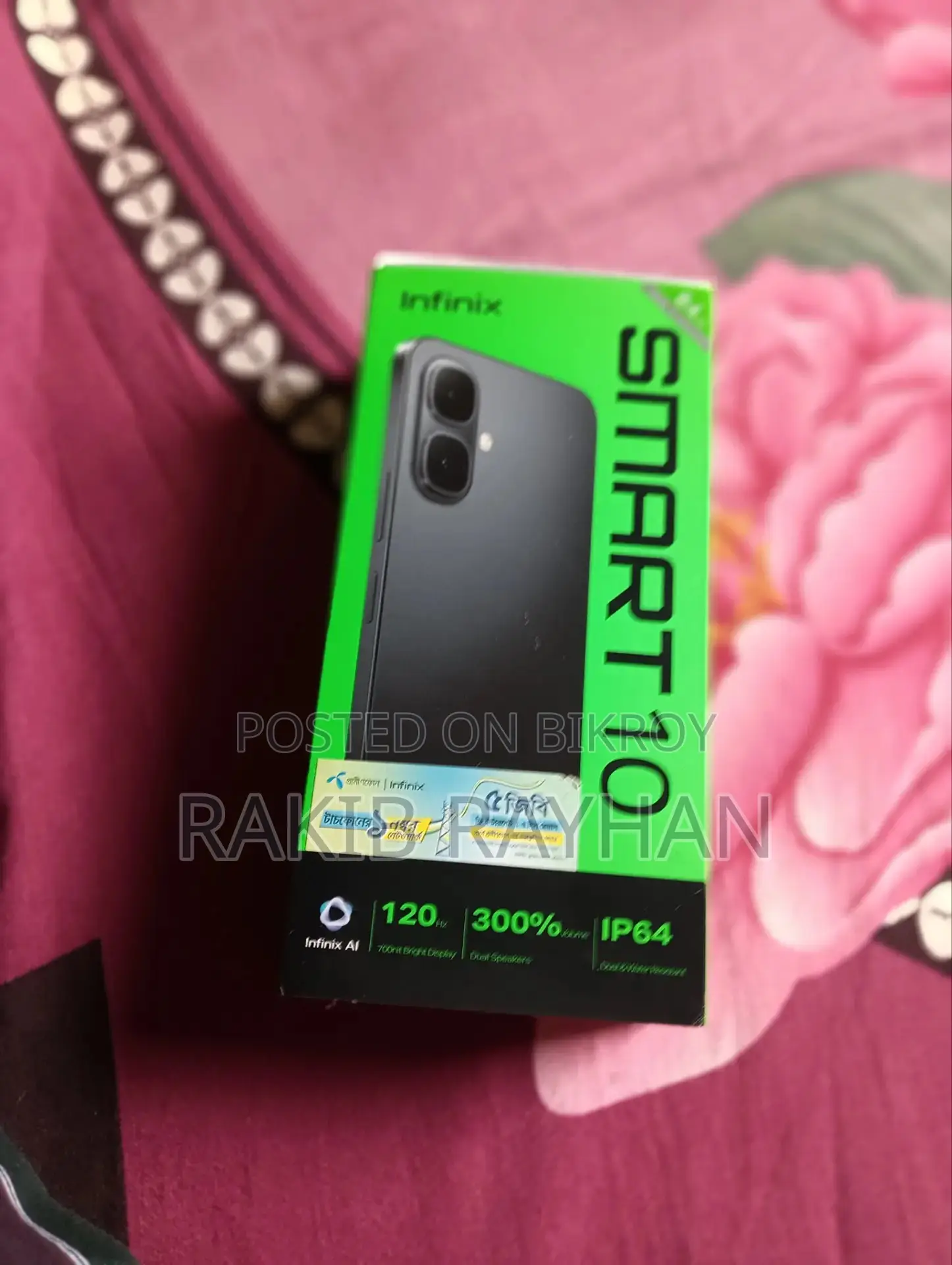 Infinix Smart 10 64 GB Black