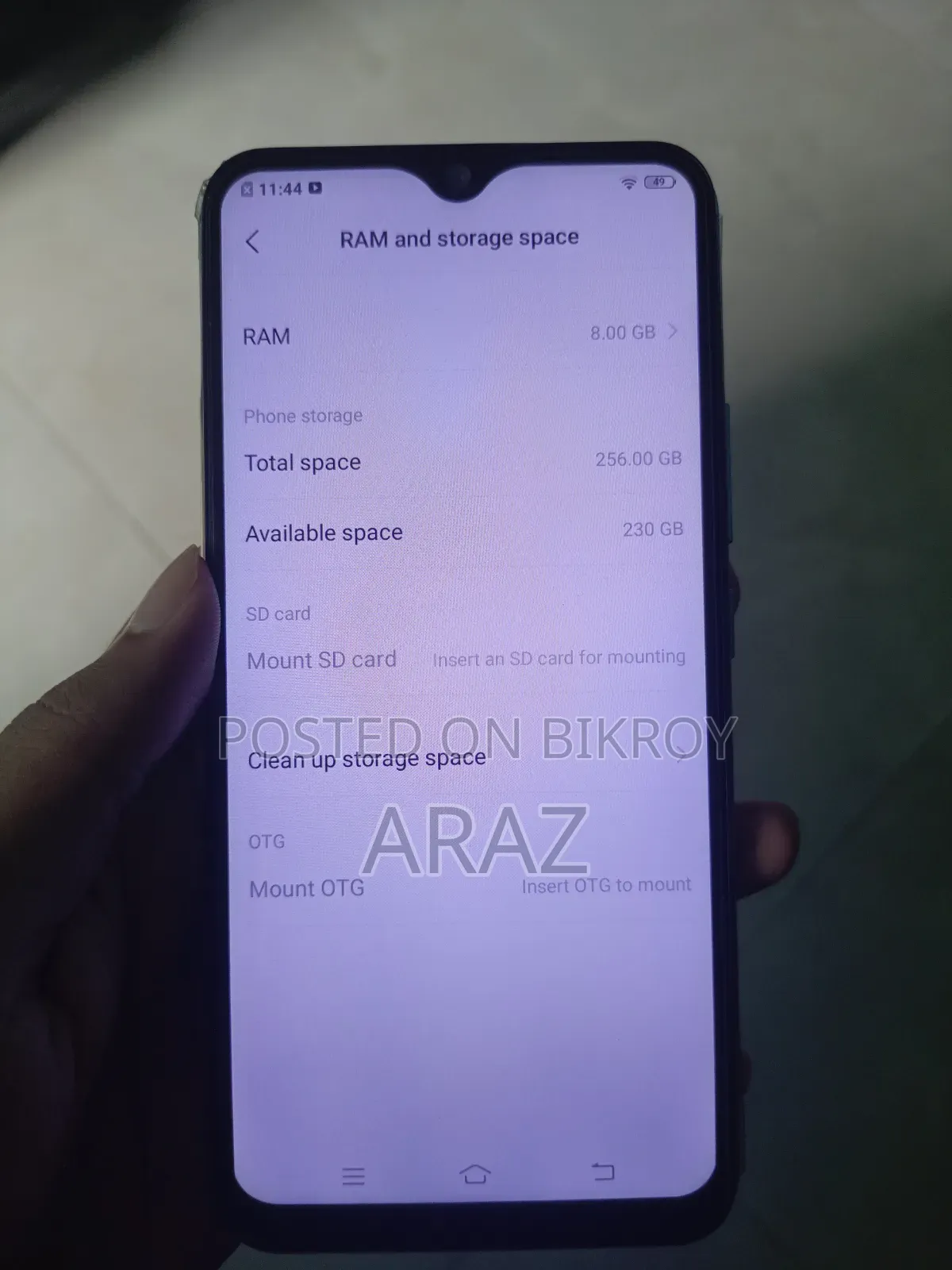 Vivo Y17 256 GB