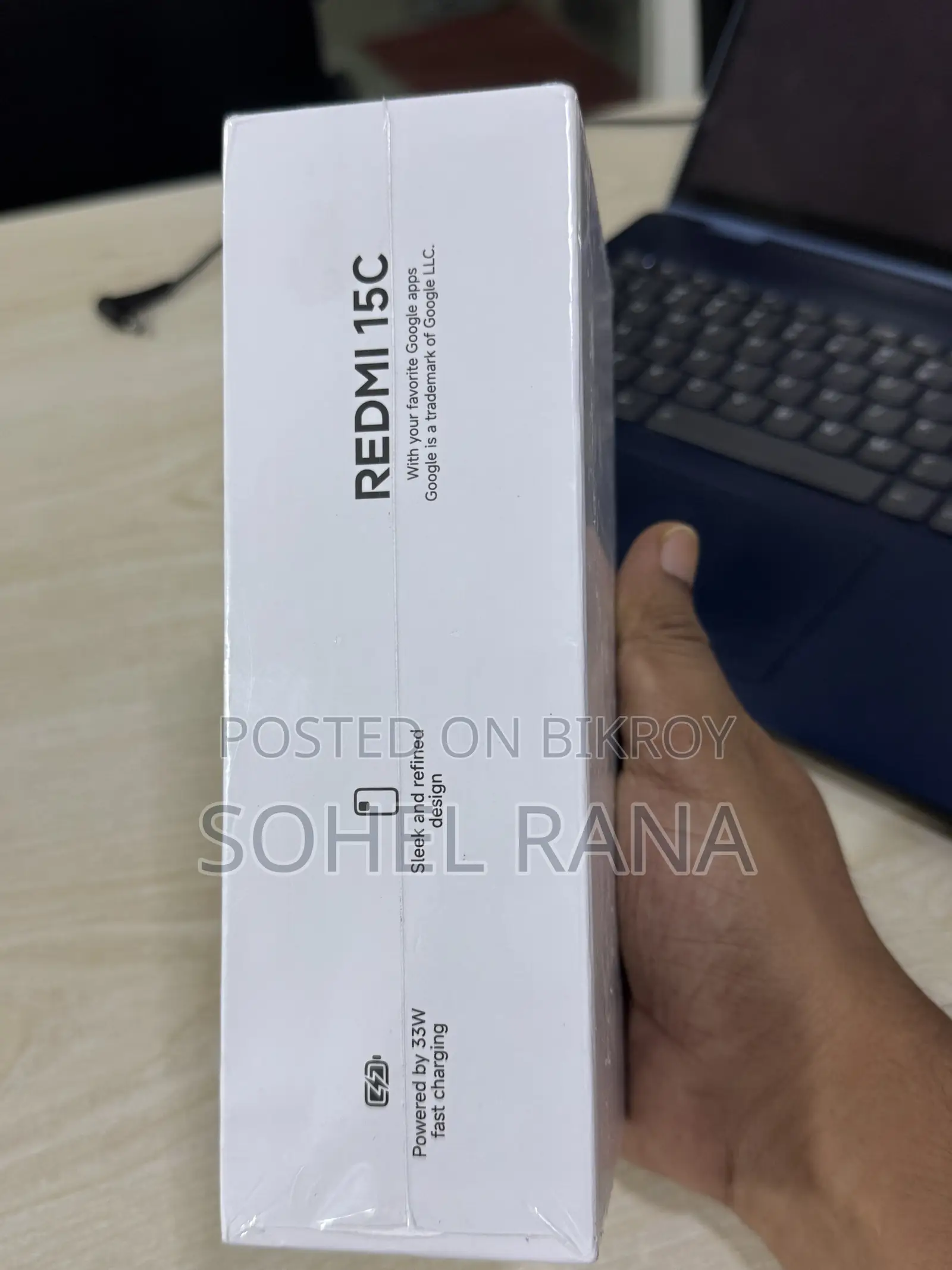 New Xiaomi Redmi 15C 4G 128 GB Black