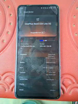 OnePlus Nord CE4 Lite 256 GB White
