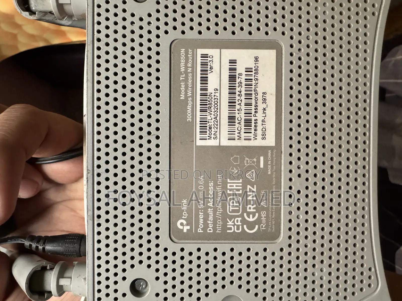 TP-Link TL-WR850N V3