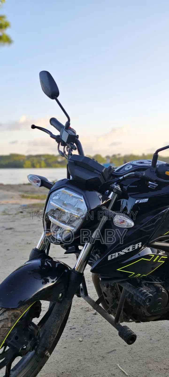 New Suzuki Gixxer 2024 Black