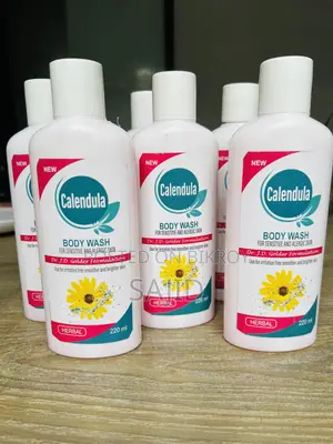 Calendula Body Wash 220ml – 6 Pieces| Body Wash for Dry & Itchy Skin