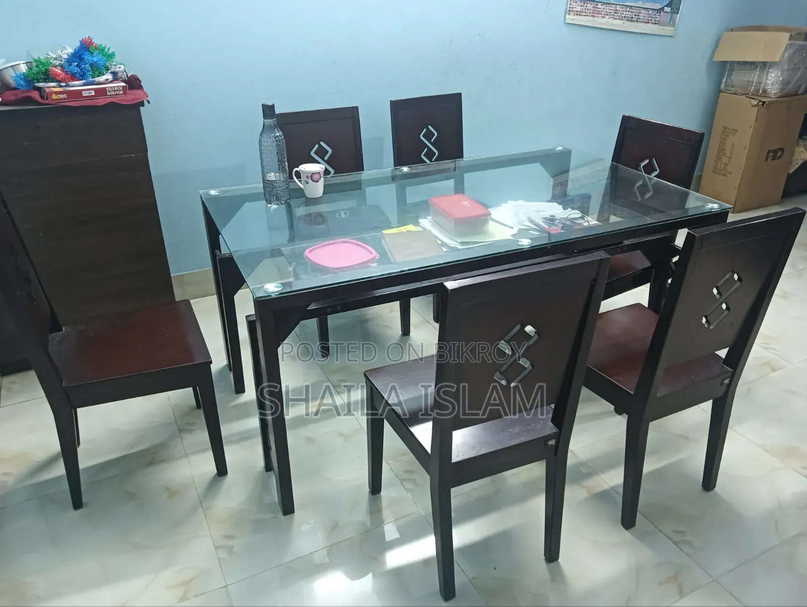 ডাইনিং টেবিল সাথে ৬ টি চেয়ার Regal Emporium