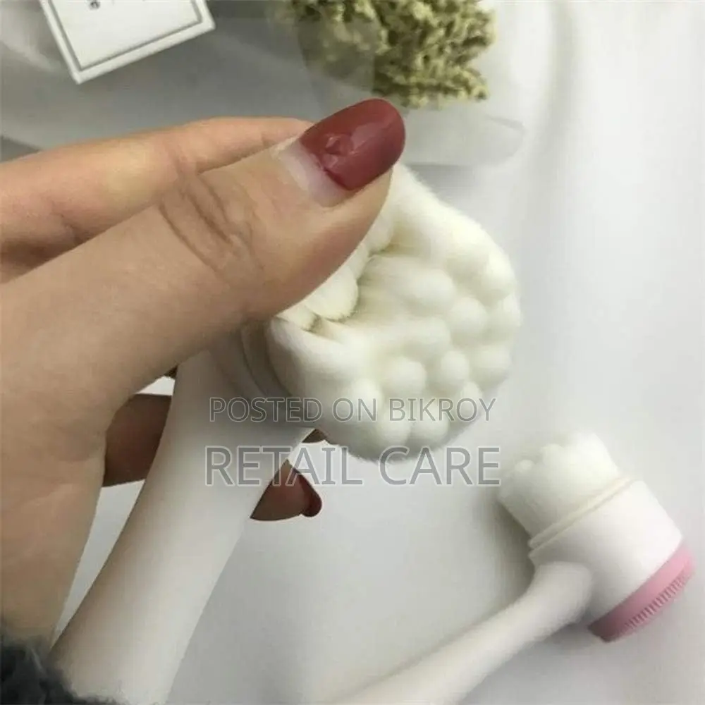 2-in-1 Silicone Facial Cleansing Brush & Face Massager