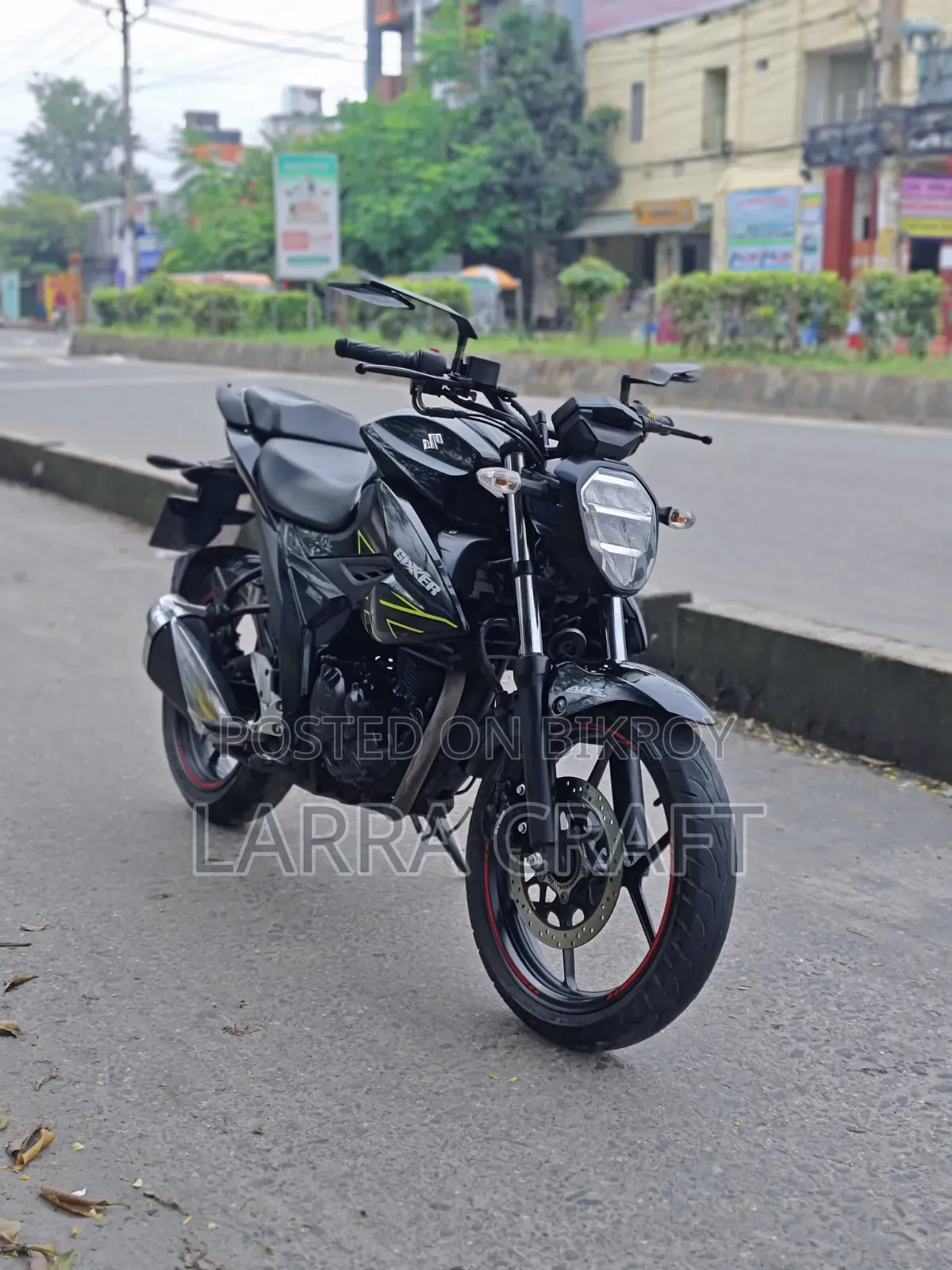 Suzuki Gixxer 2023 Black