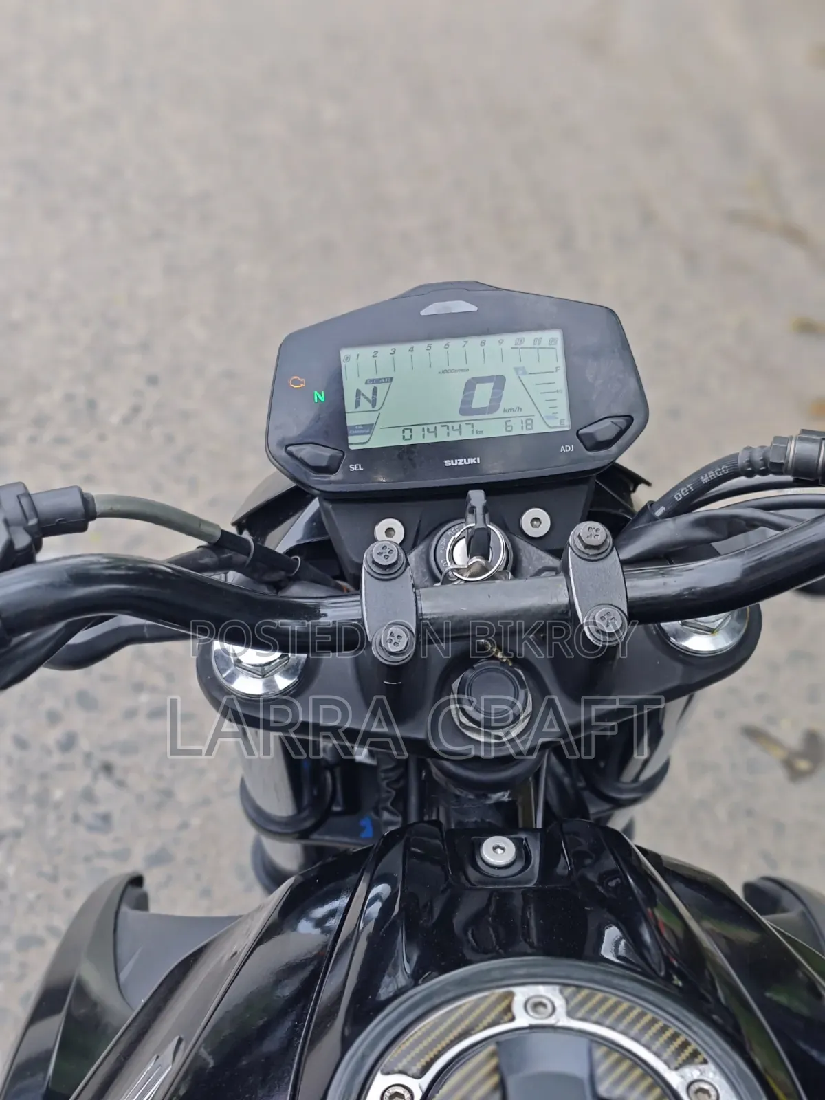 Suzuki Gixxer 2023 Black
