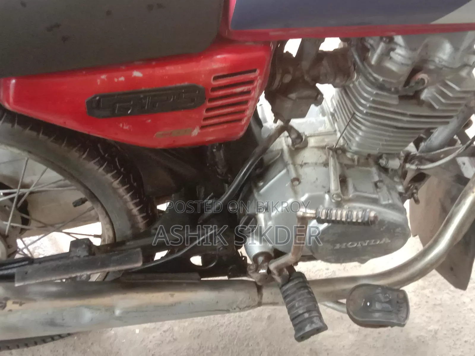Honda 1993 Red
