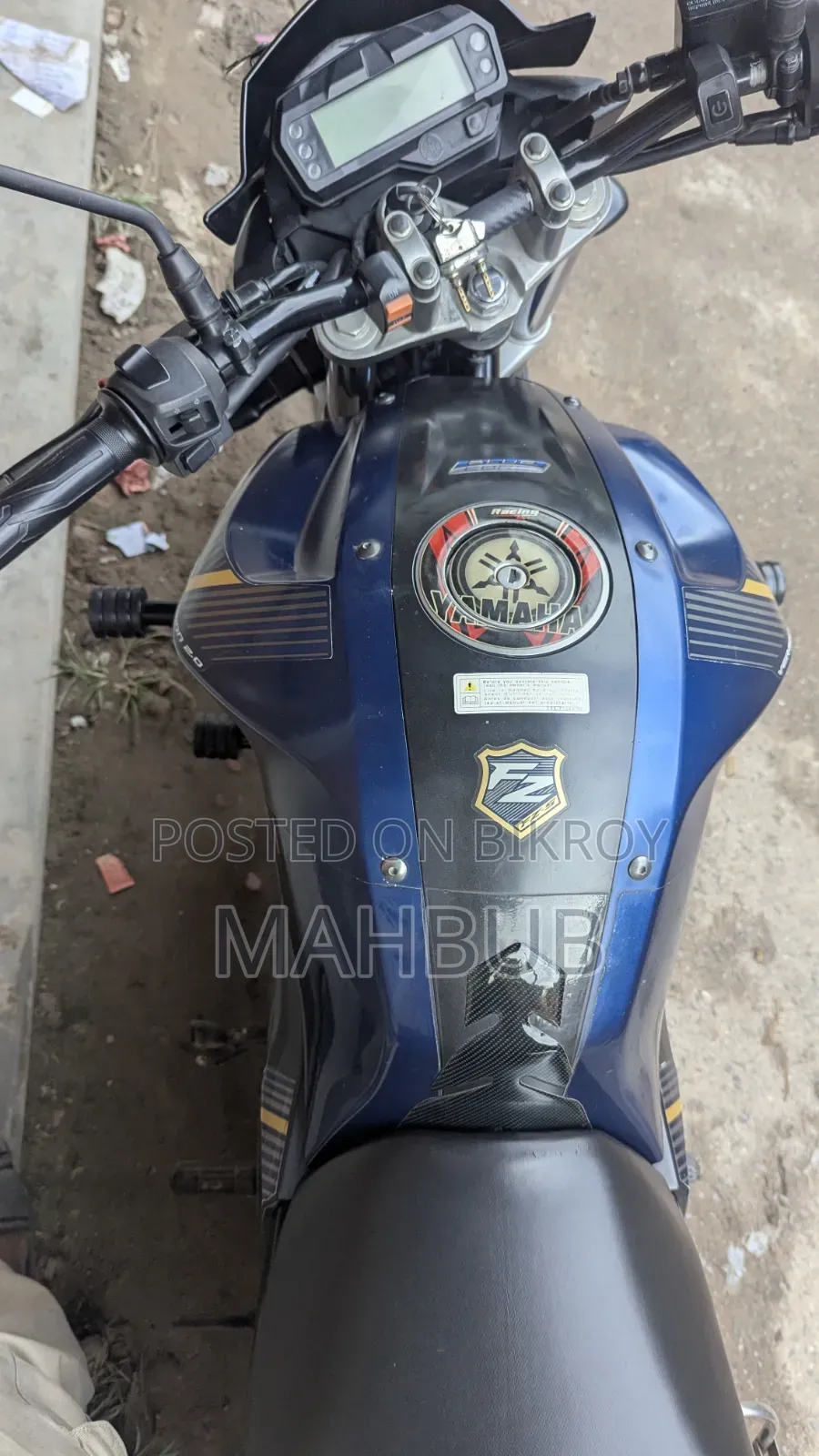 Yamaha FZS V2 2023 Blue