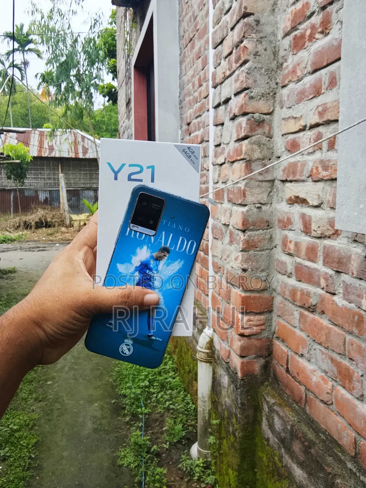 Vivo Y21 64 GB Blue