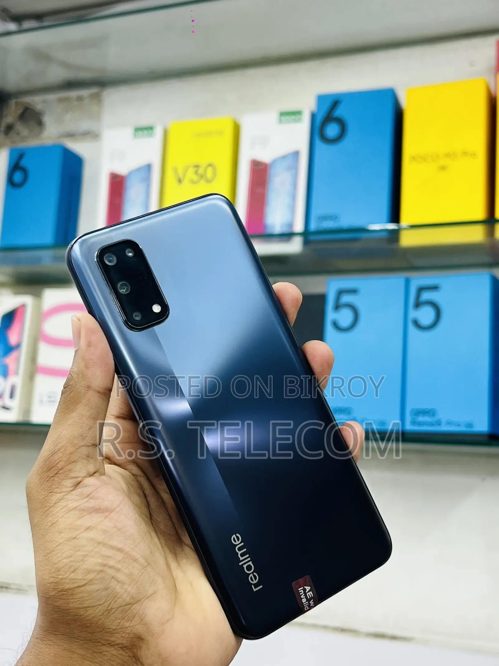 New Realme 7 5G 128 GB Black
