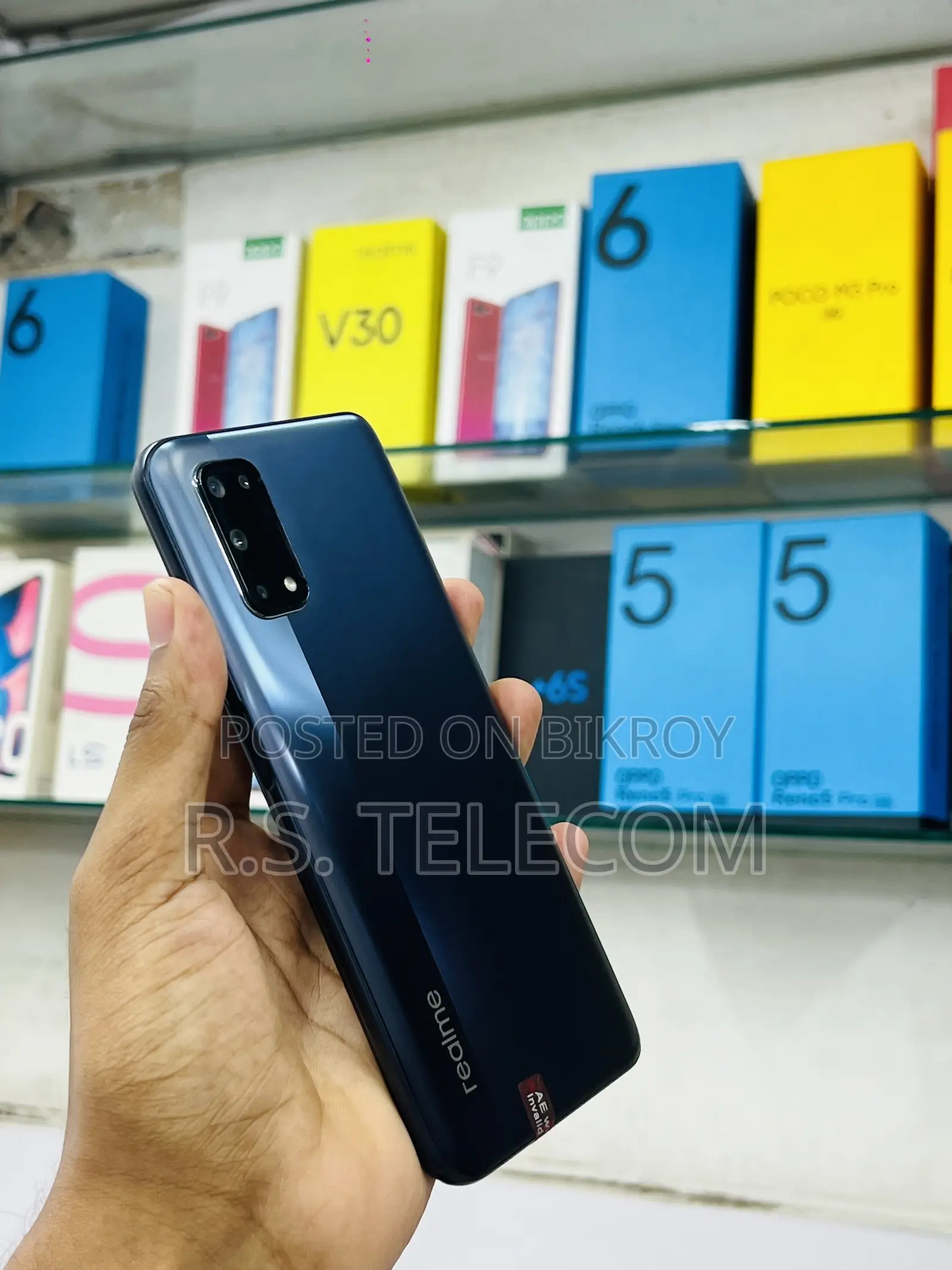 New Realme 7 5G 128 GB Black