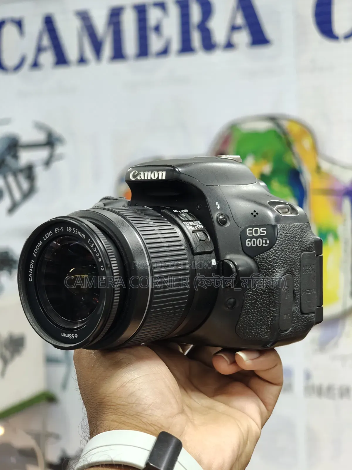 Canon 600d+18-55mm Lens
