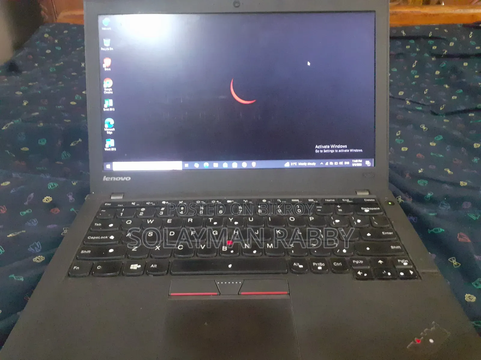 Laptop Lenovo ThinkPad X250 8GB Intel Core i5 SSD 256GB