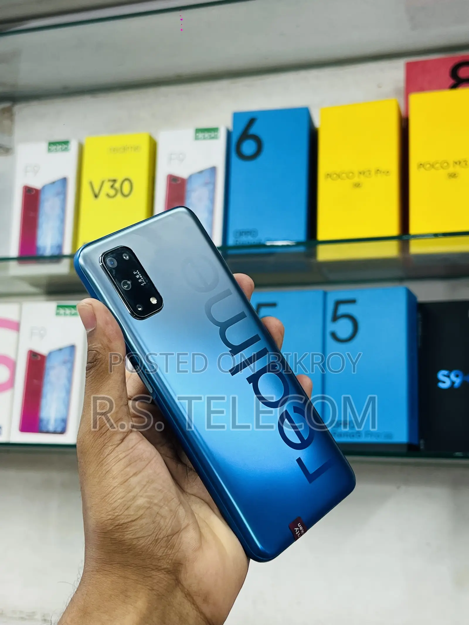 New Realme 7 5G 128 GB Blue