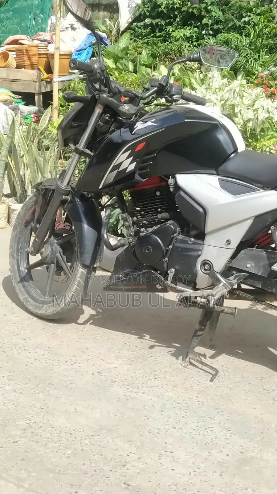 TVS Apache RTR 160 2V ABS 2024 Black