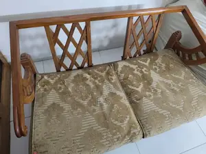 2 Sitter Sofa (Mahogany Wood )