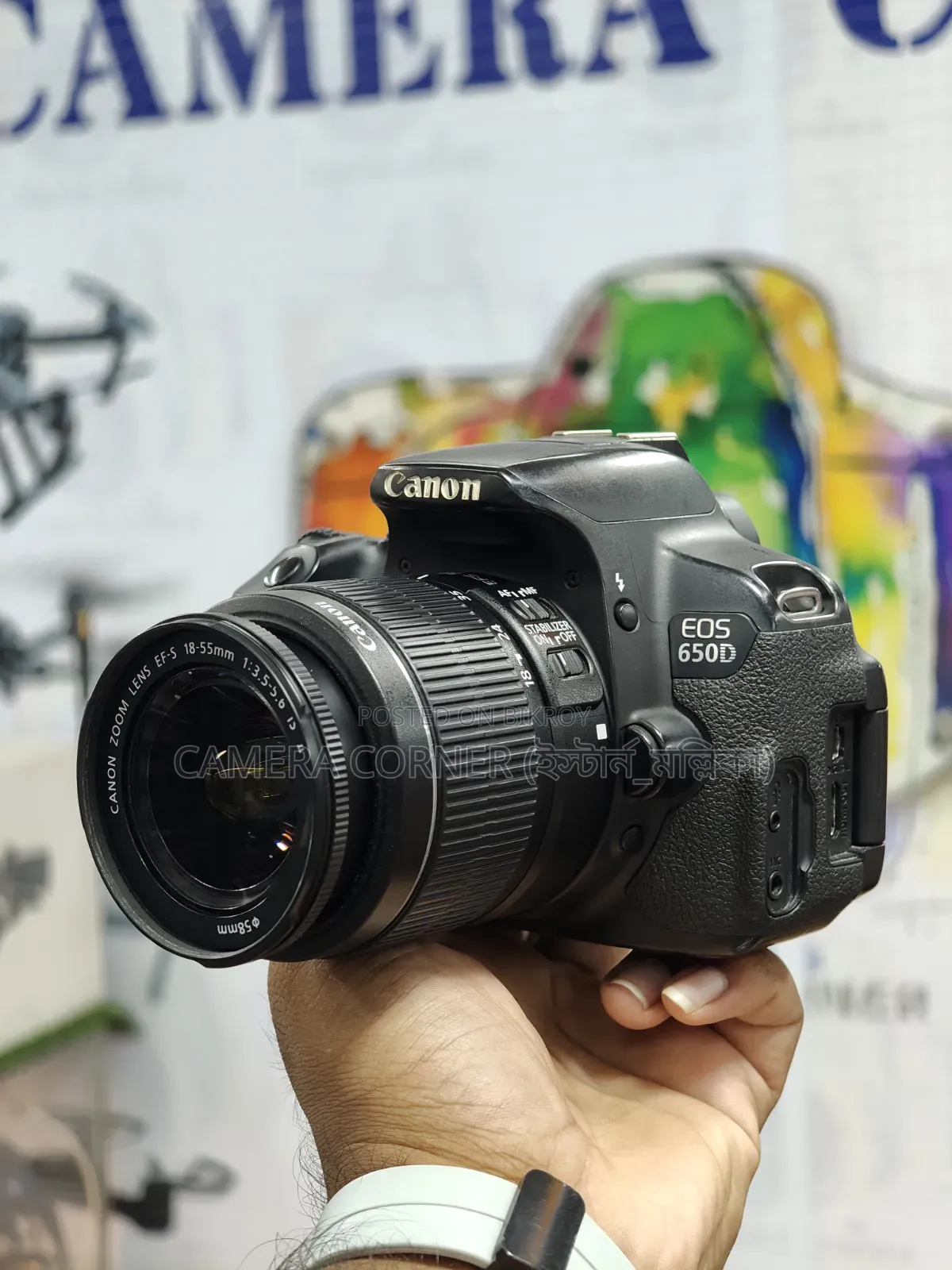 Canon 650d+18-55mm Lens