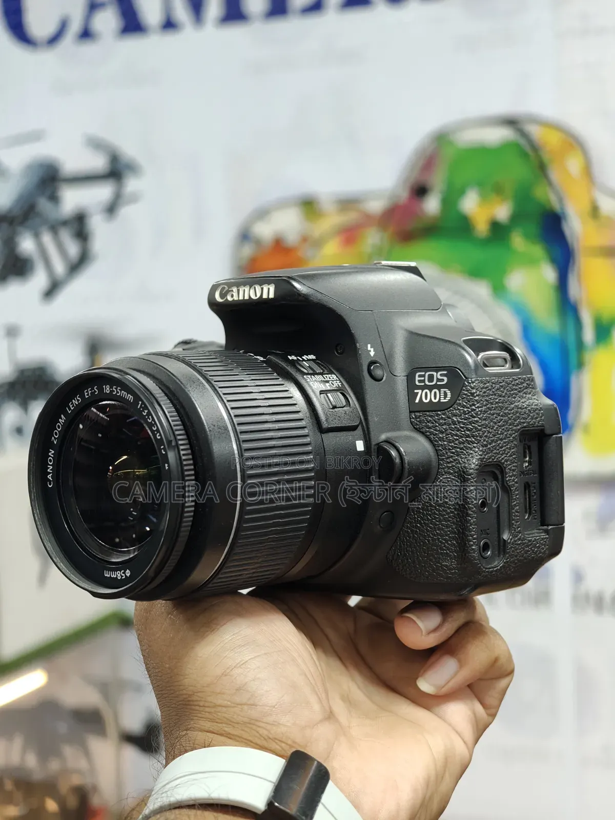 Canon 700d+18-55mm Lens