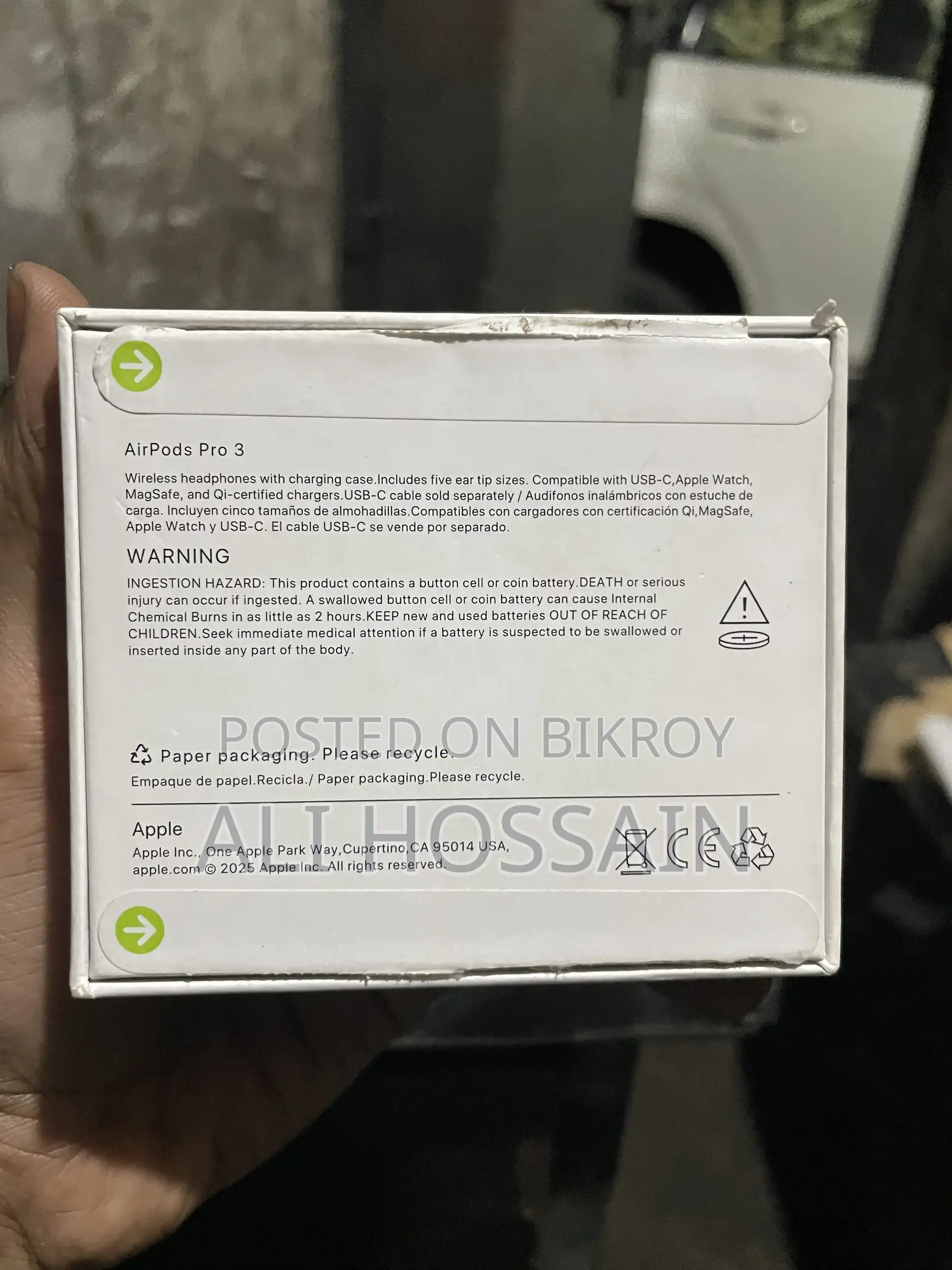 Airpods Pro 3 Master Copy