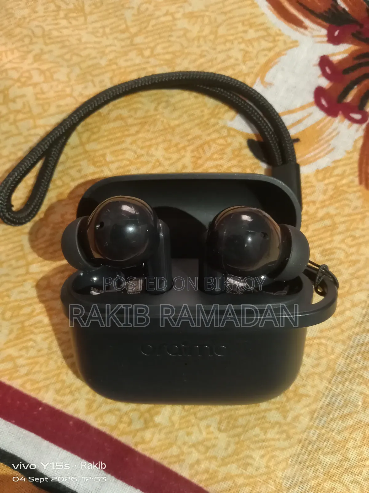 Oraimo SpaceBuds Lite TWS -324 Earbuds - Black - 40 Hour Battery