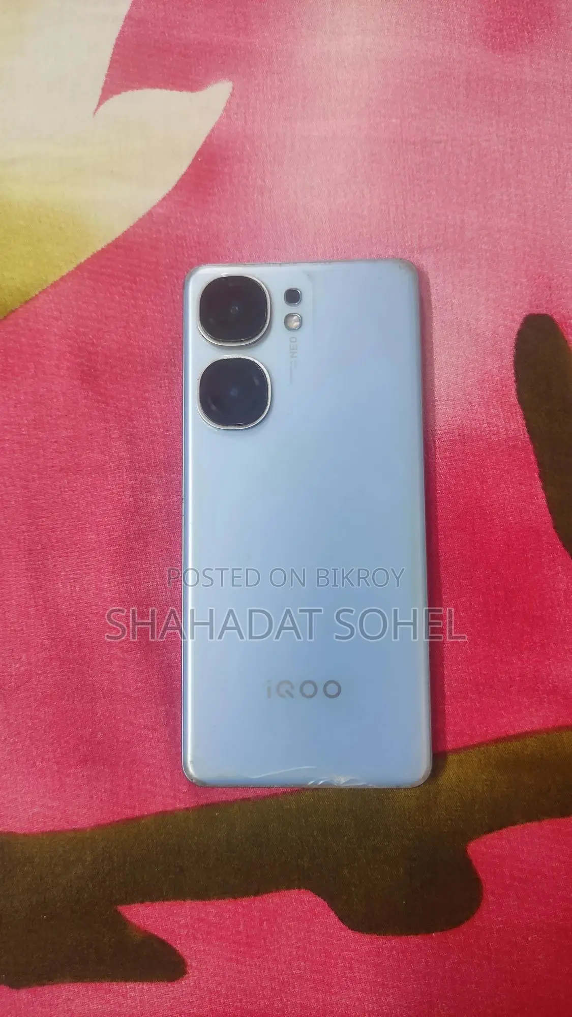 iQOO 256 GB Blue