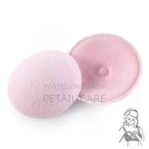 2 PCS Ultra Soft Washable Cotton Breast Pads for Nursing Moms-2pcs