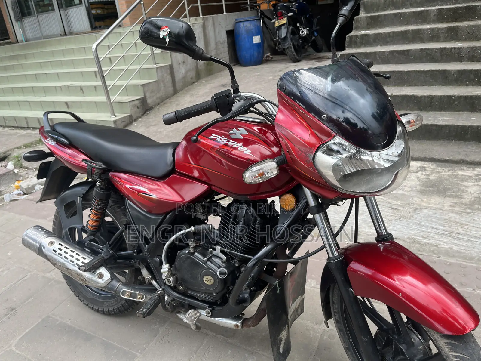 Bajaj Discover 135 2010 Red
