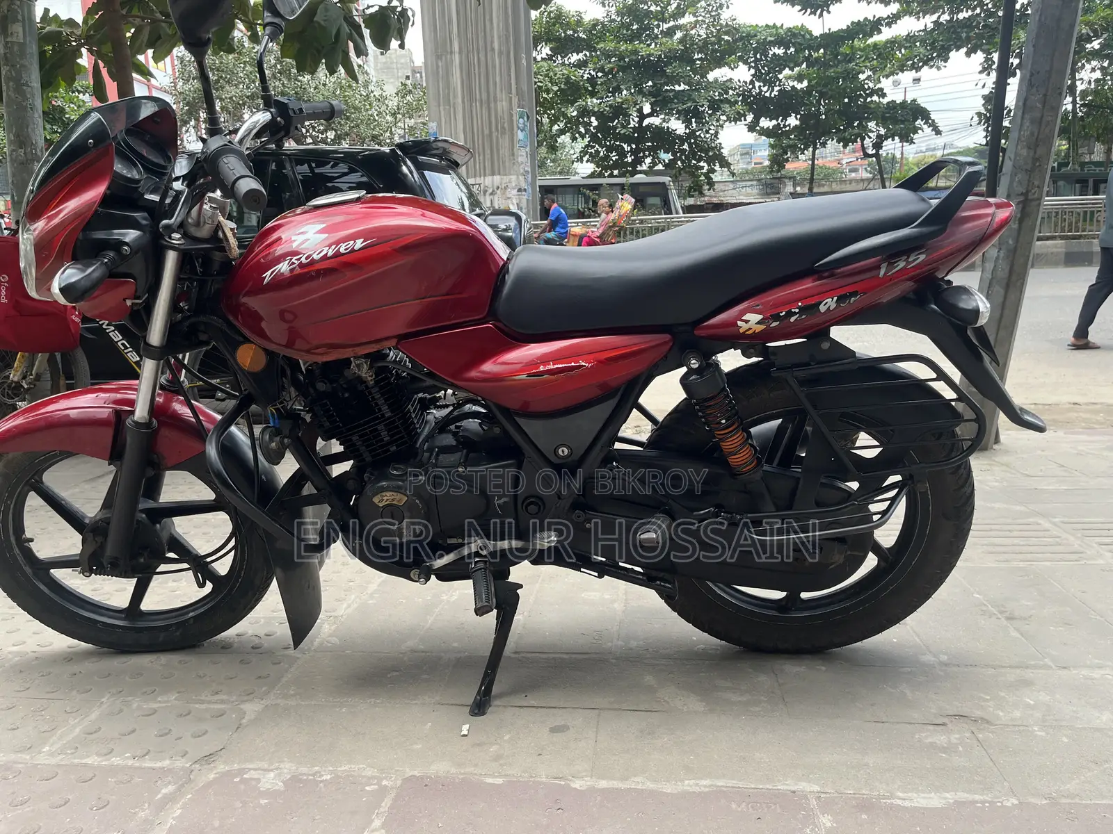 Bajaj Discover 135 2010 Red