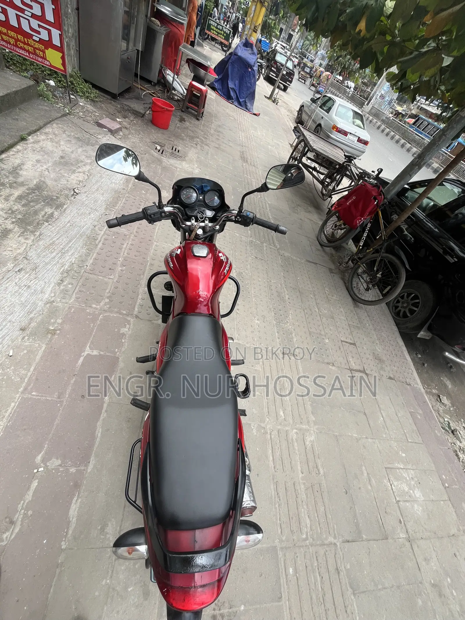Bajaj Discover 135 2010 Red