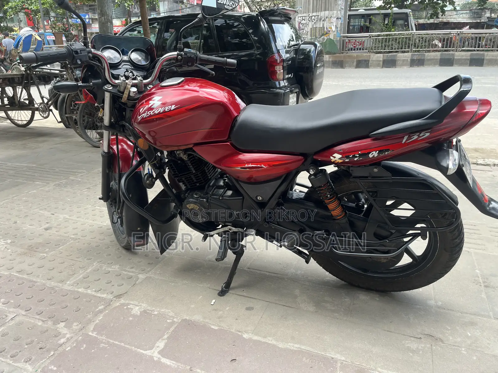 Bajaj Discover 135 2010 Red